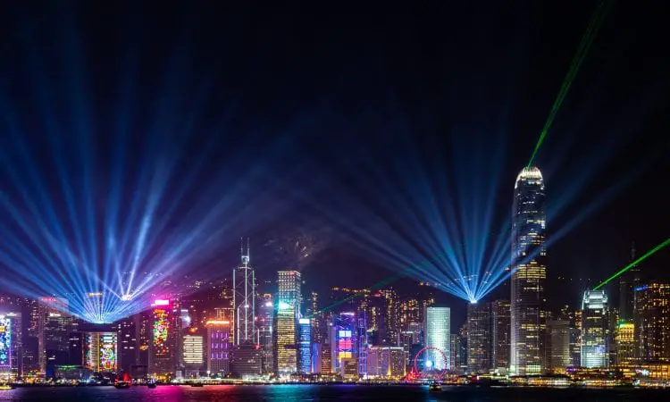 Symphony of Lights in Hong Kong