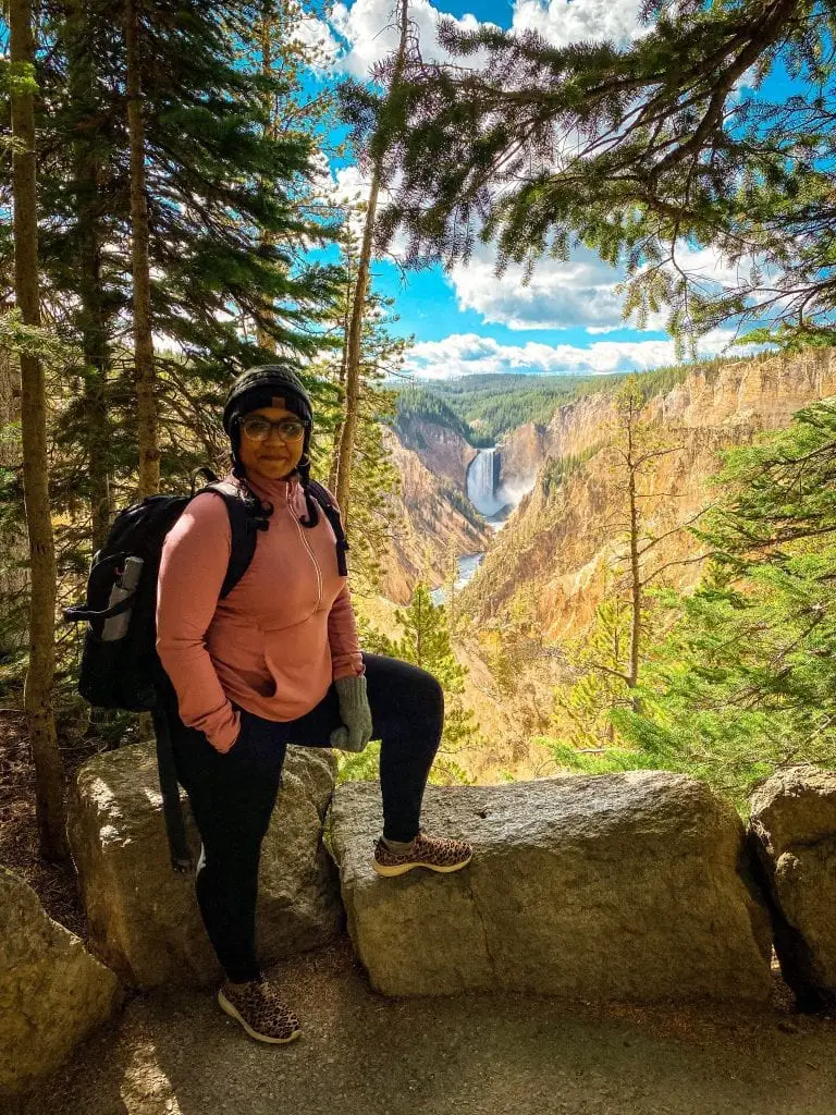 Artist Point at Grand Canyon of the Yellowstone