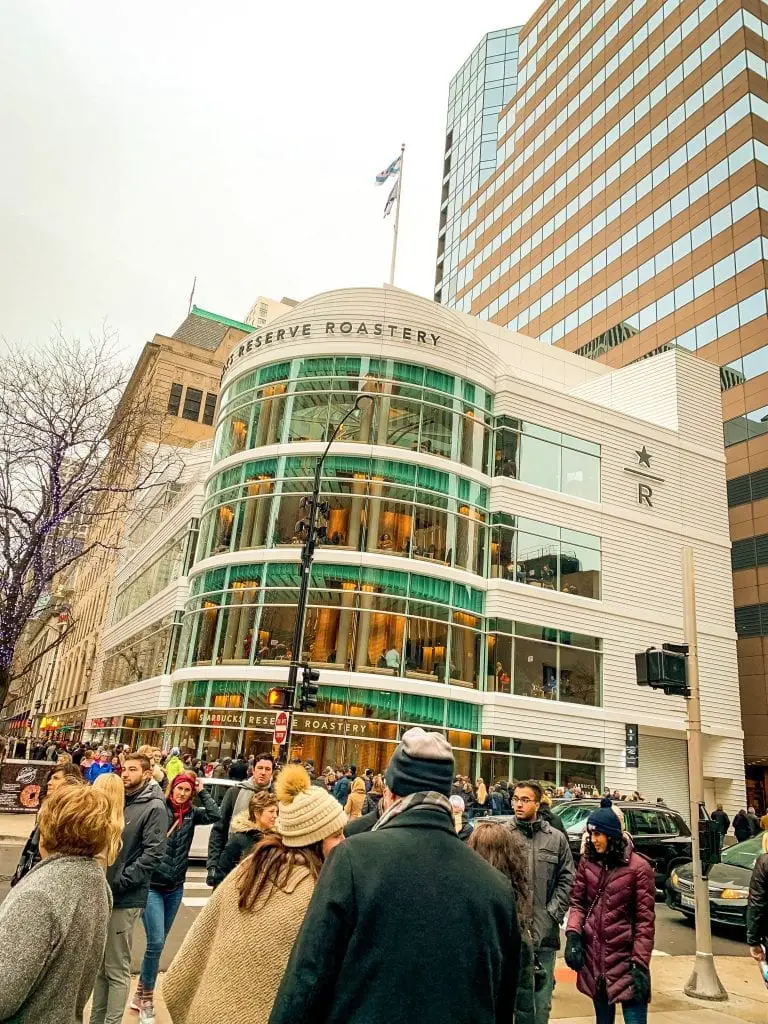 Starbucks Roastery in Chicago is the largest Starbucks in the world