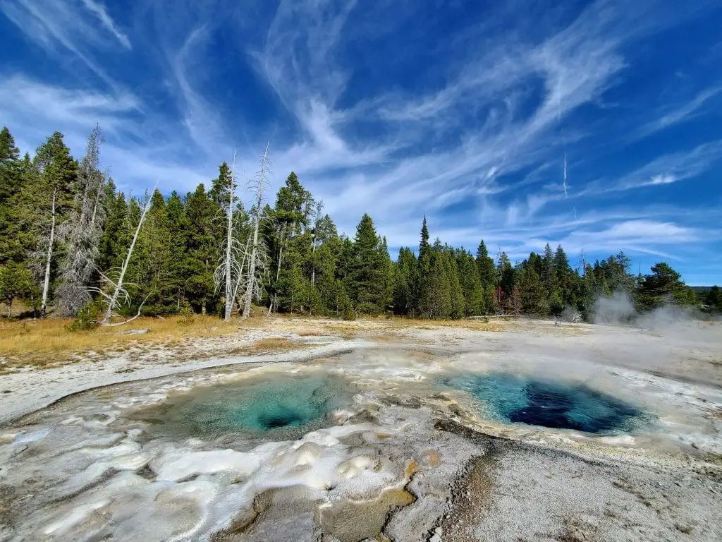 Crested Pool in the Upper Geyser Basin