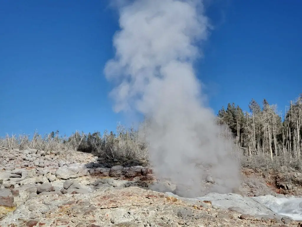 Steamboat Geyser