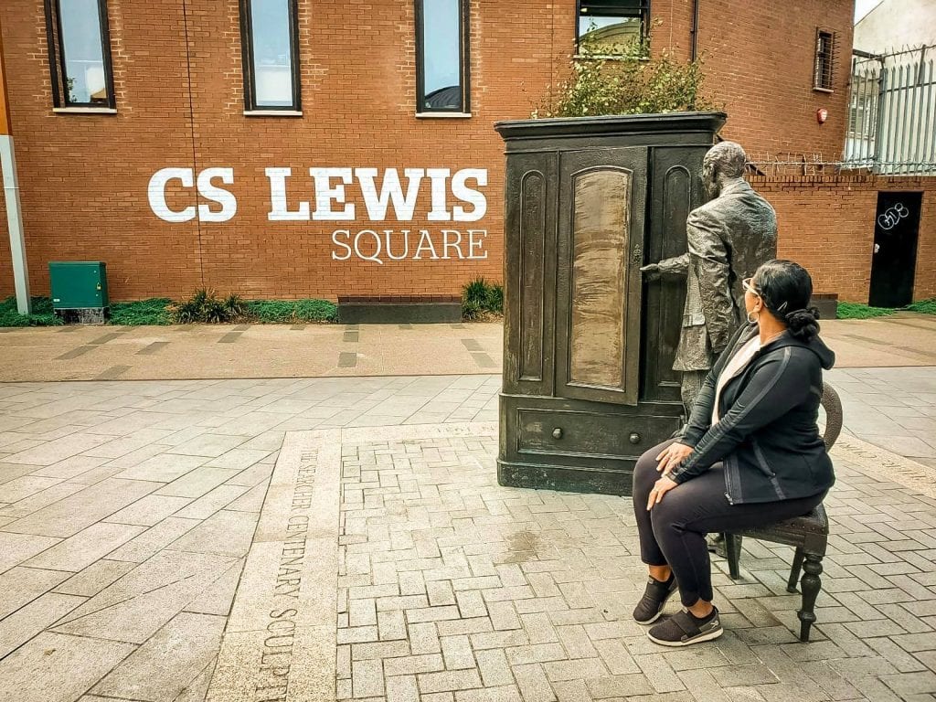 C.S. Lewis Square in Belfast, Northern Ireland