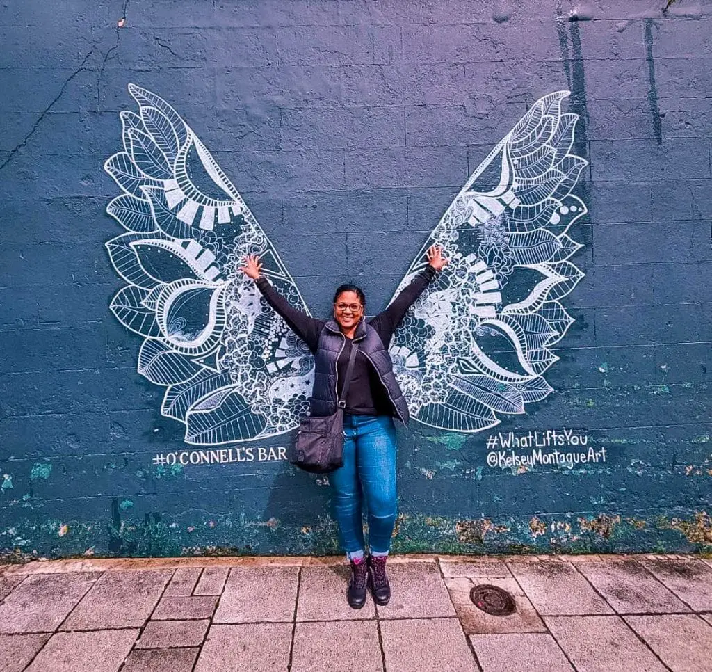 Angel Wings in Galway, Ireland