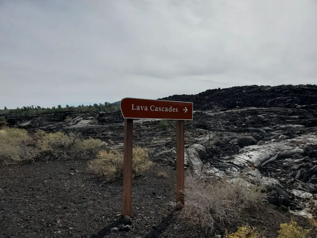 Lava Cascades at Craters of the Moon National Park