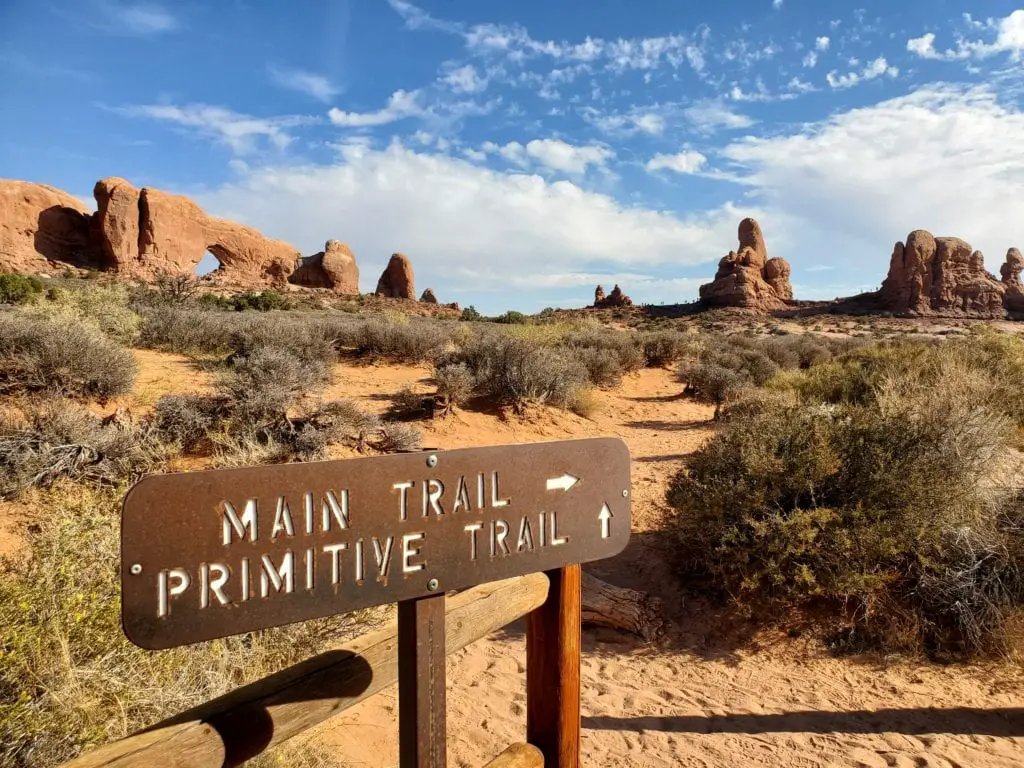 Arches National Park near Moab, Utah