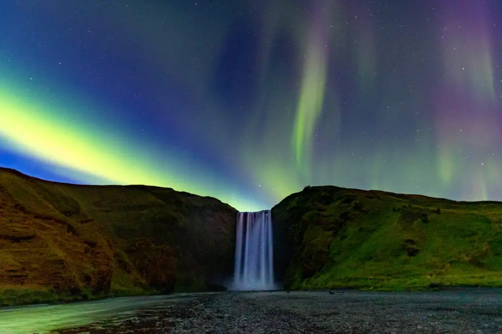 northern lights in iceland