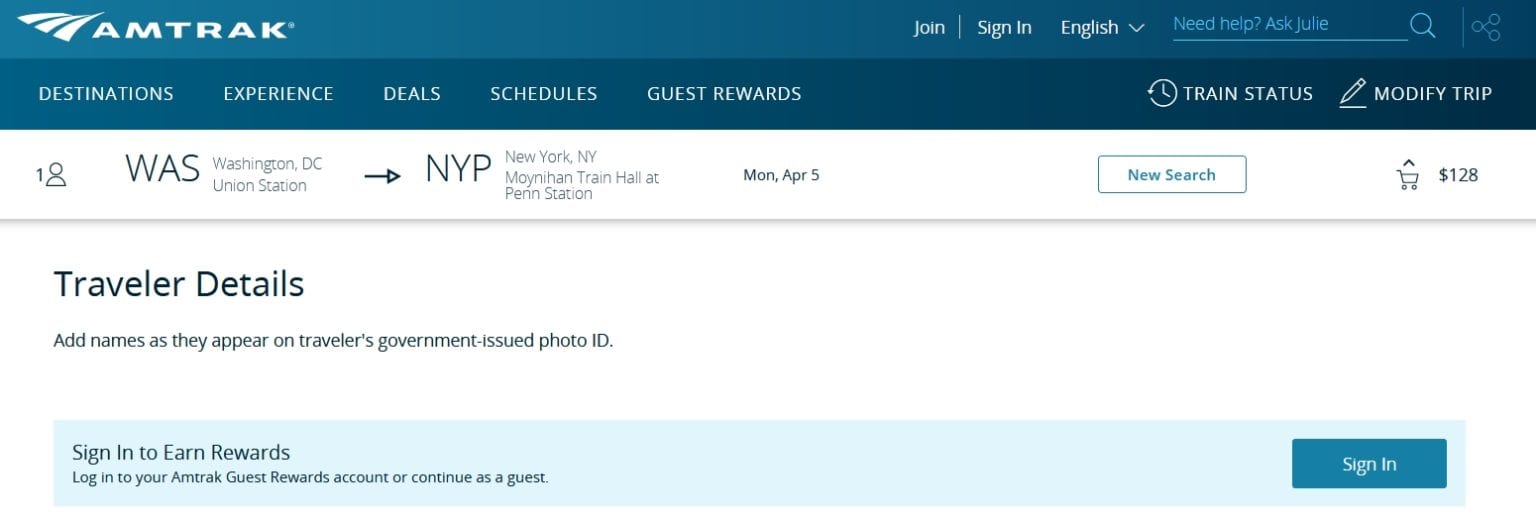 Guide To Amtrak Booking Options Grounded Life Travel