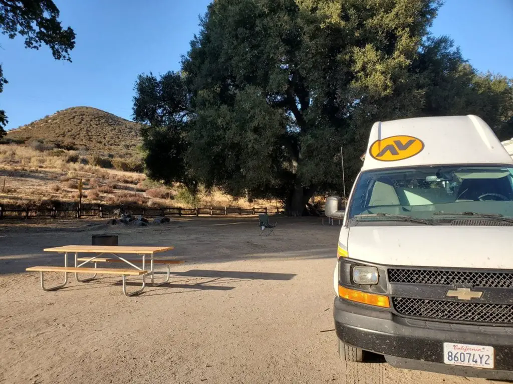 Pinnacles Camping