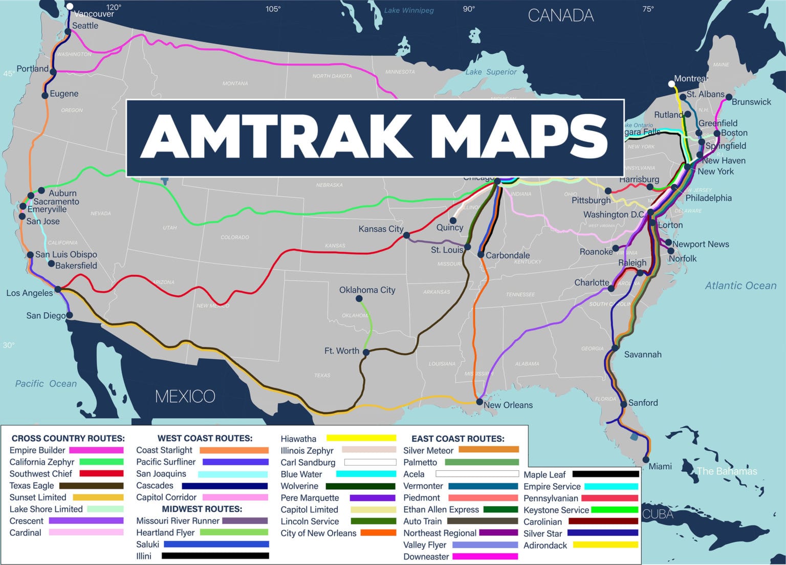 amtrak trip details