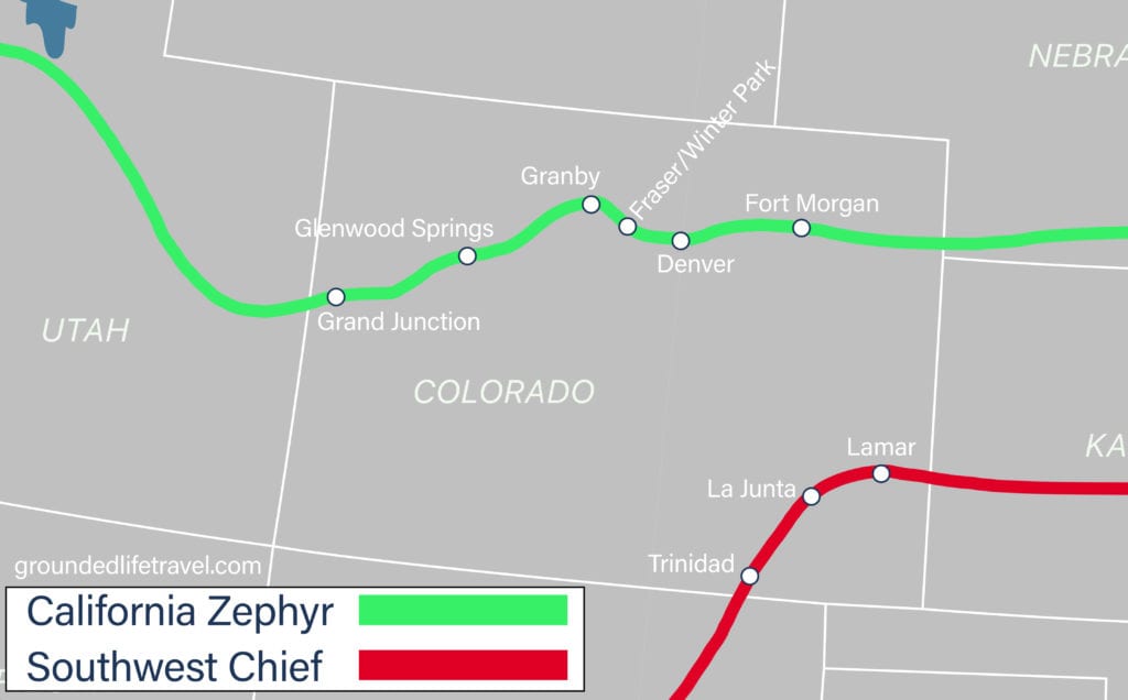 Amtrak Stations In Colorado