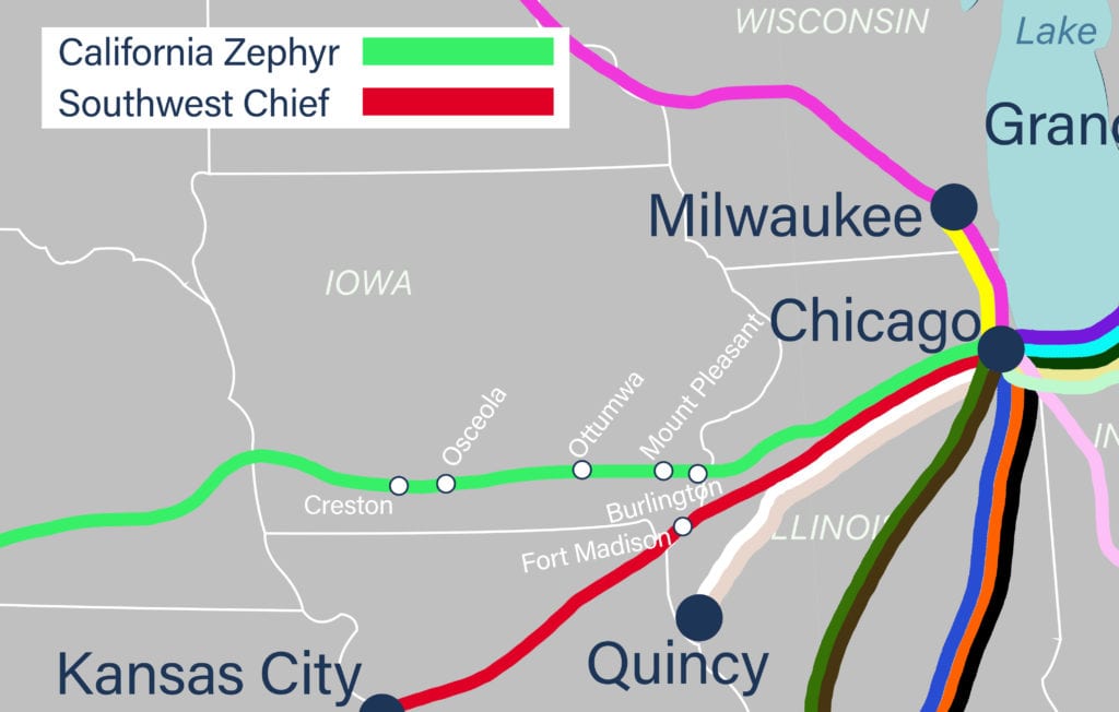 Amtrak Stations In Iowa