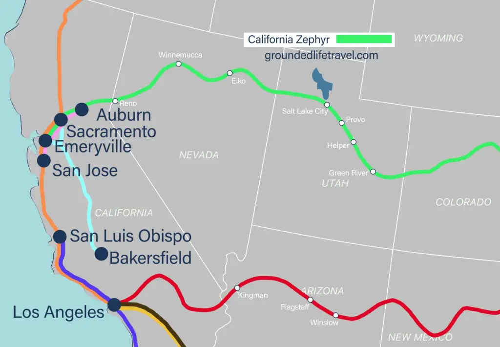 Amtrak Stations In Nevada