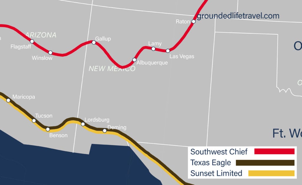 Amtrak Stations In New Mexico