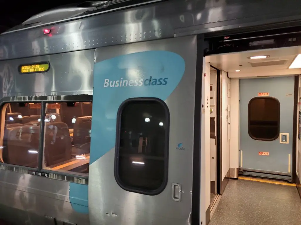 Acela Business Class