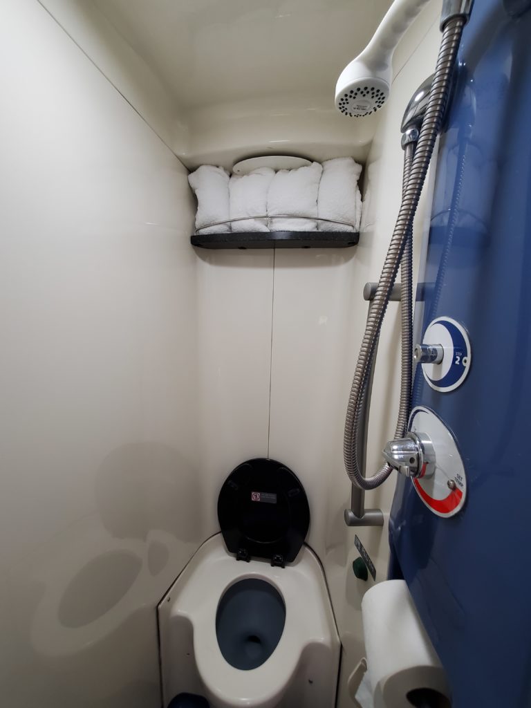 Amtrak Bedroom private bathroom
