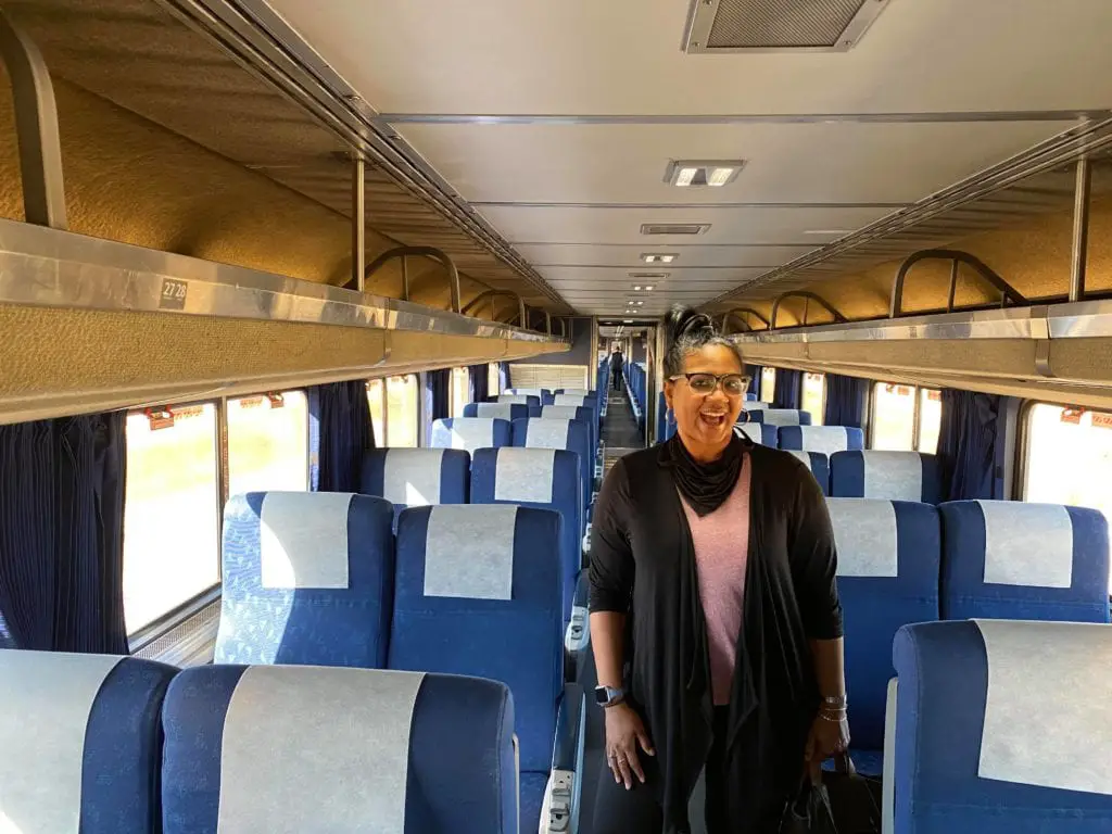 Amtrak Coach Seating