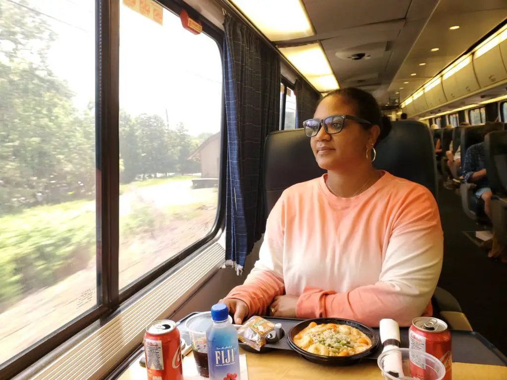 amtrak upper coach seats