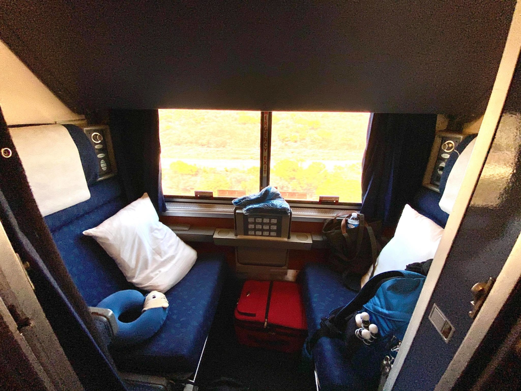 What It's Like In An Amtrak Superliner Roomette | Grounded Life Travel