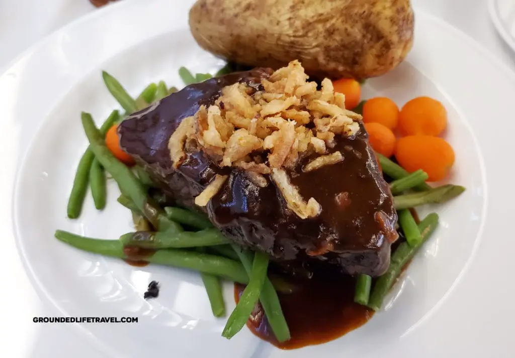 Amtrak Flat Iron Steak