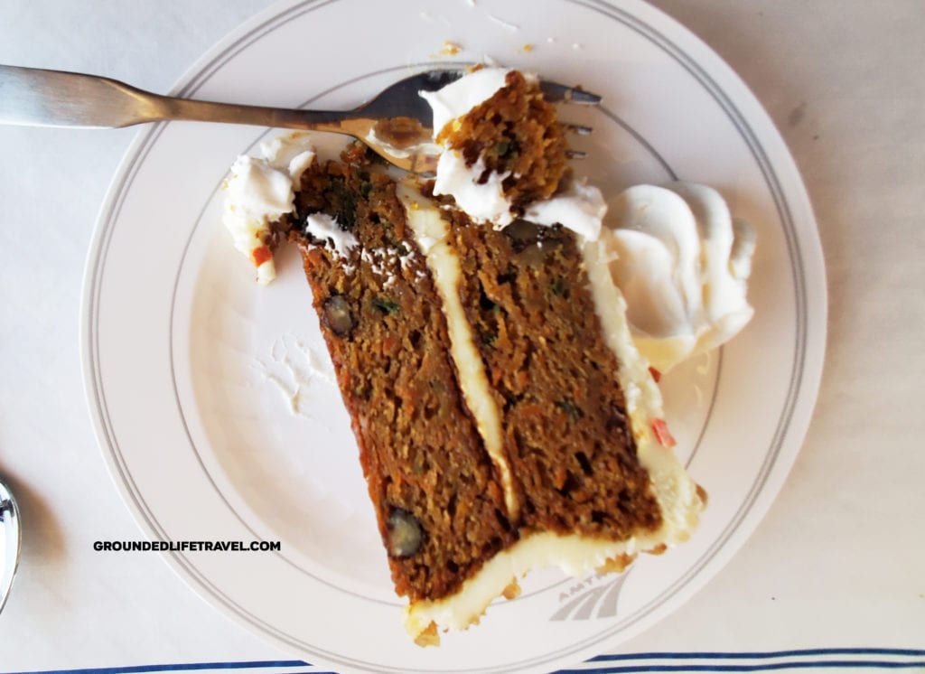 Amtrak Carrot Cake