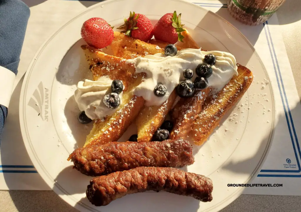 Amtrak Signature Railroad French Toast