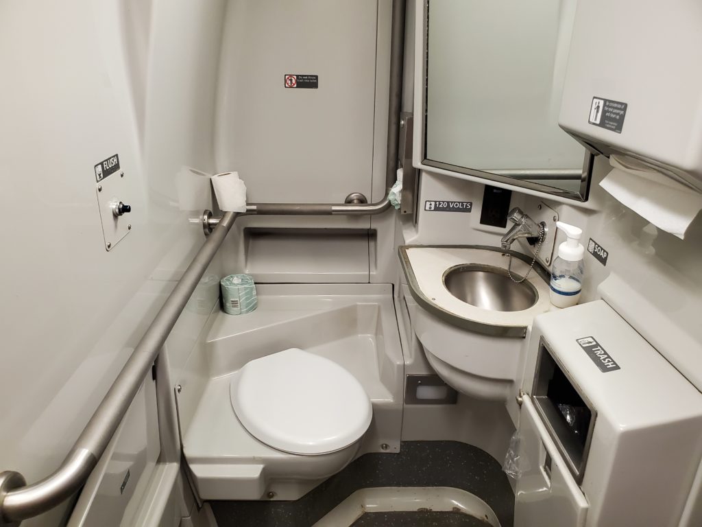 Amtrak Accessible Bathroom