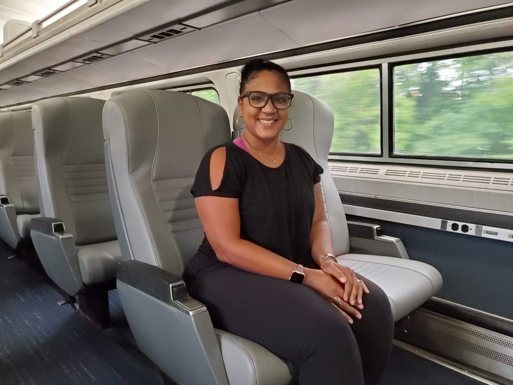 Coach Class Seating on Amtrak