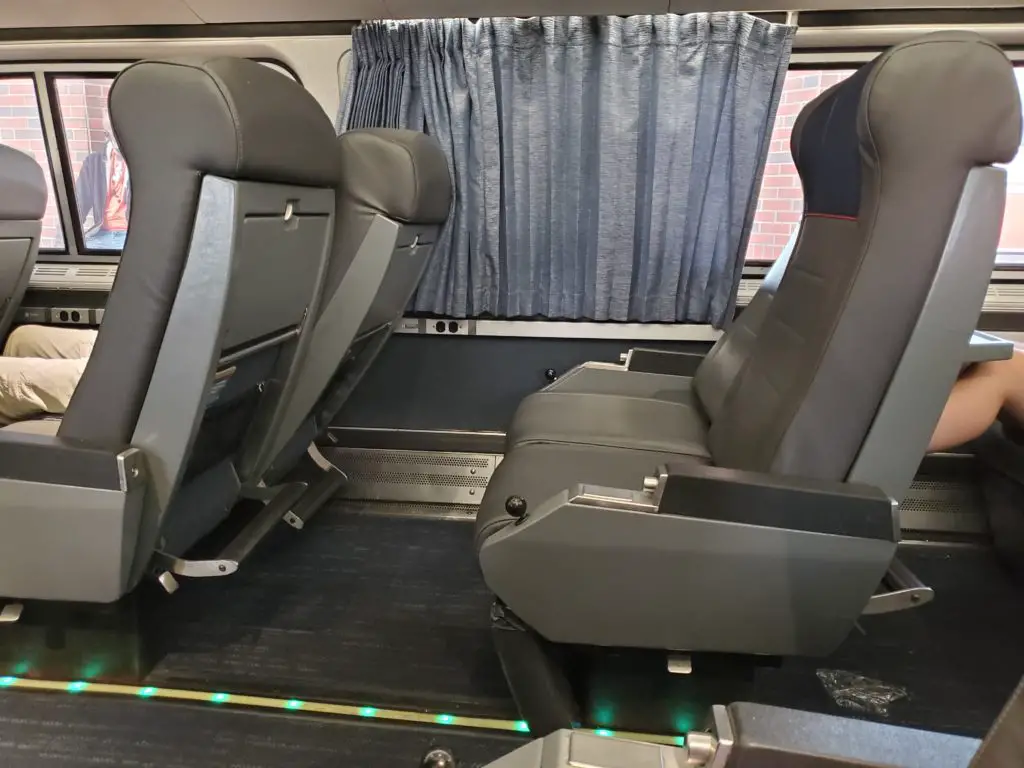 Amtrak coach class