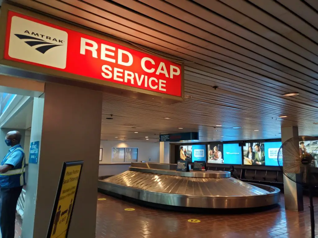 Amtrak Red Cap