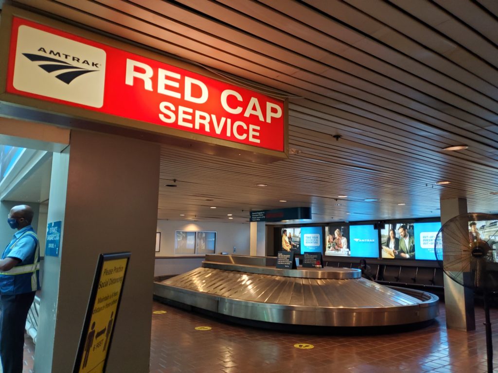 Amtrak Red Cap