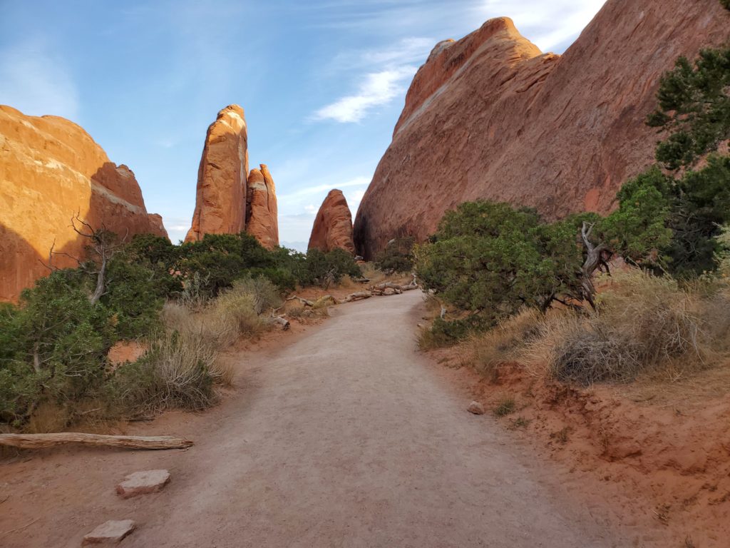 visiting arches national park in June