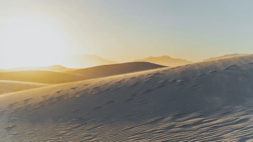 Visiting White Sands National Park in Summer