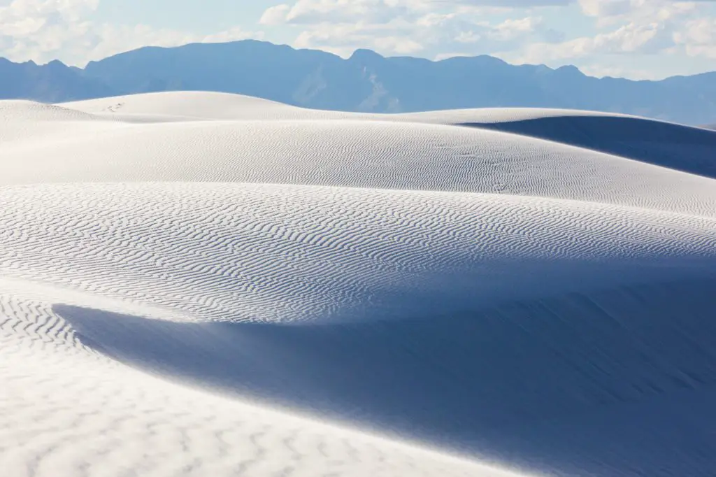 Camping in White Sands National Park