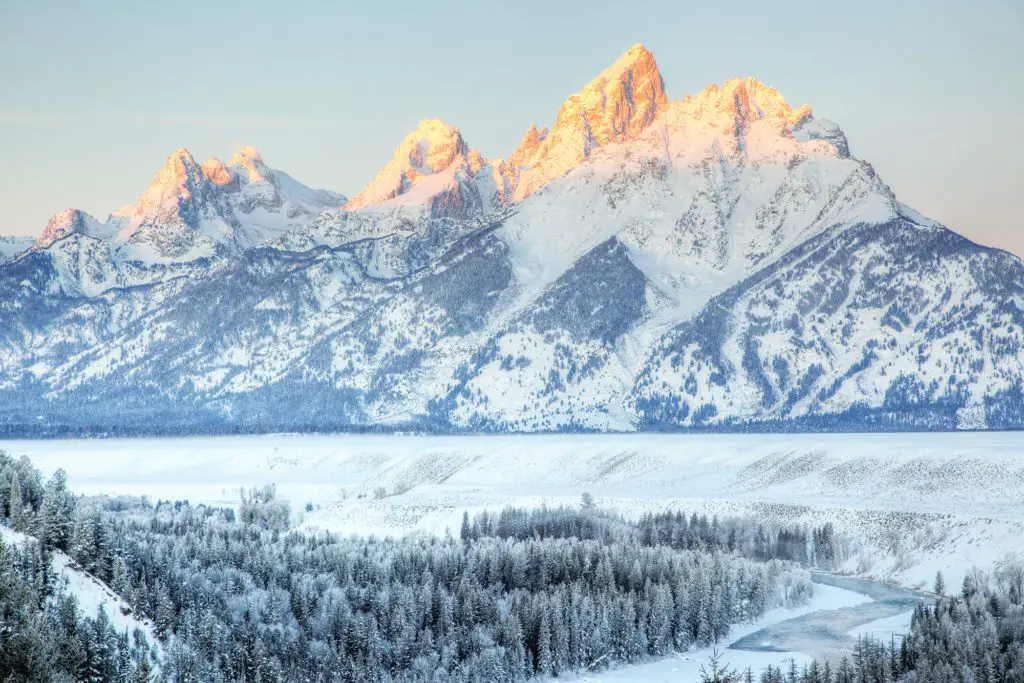 Grand Teton in December