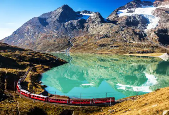 bernina express bike tour