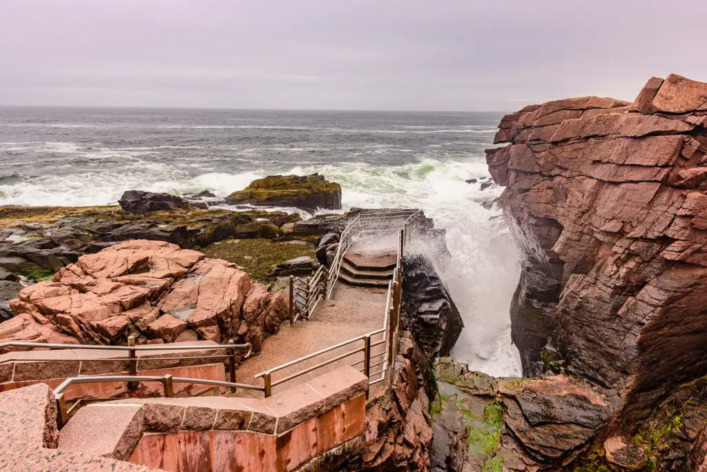 acadia thunder hole