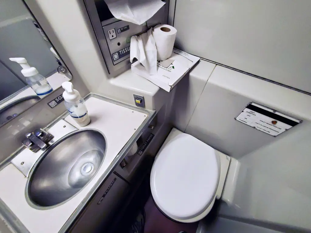 Amtrak Bathroom