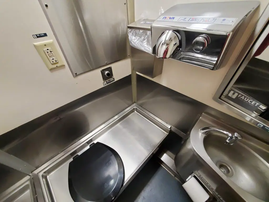 Amtrak Bathroom