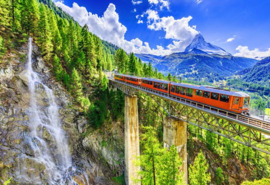 round trip on bernina express